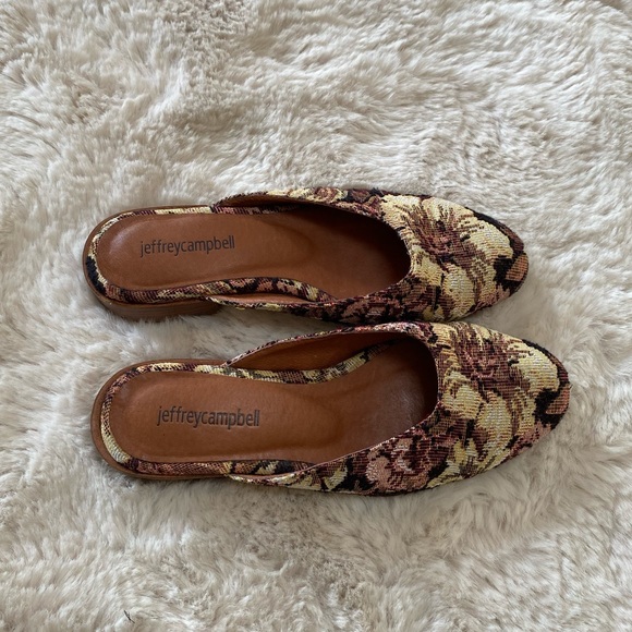 Jeffrey Campbell Tapestry Mules - Picture 3 of 4